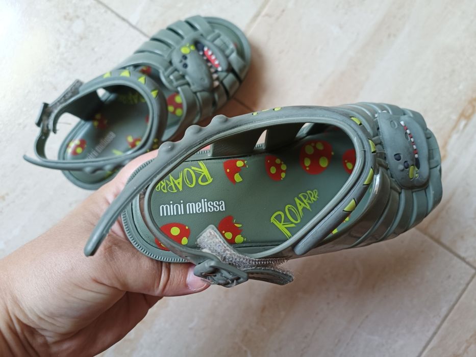 Sandálias Mini Melissa Francxs Dino Baby
