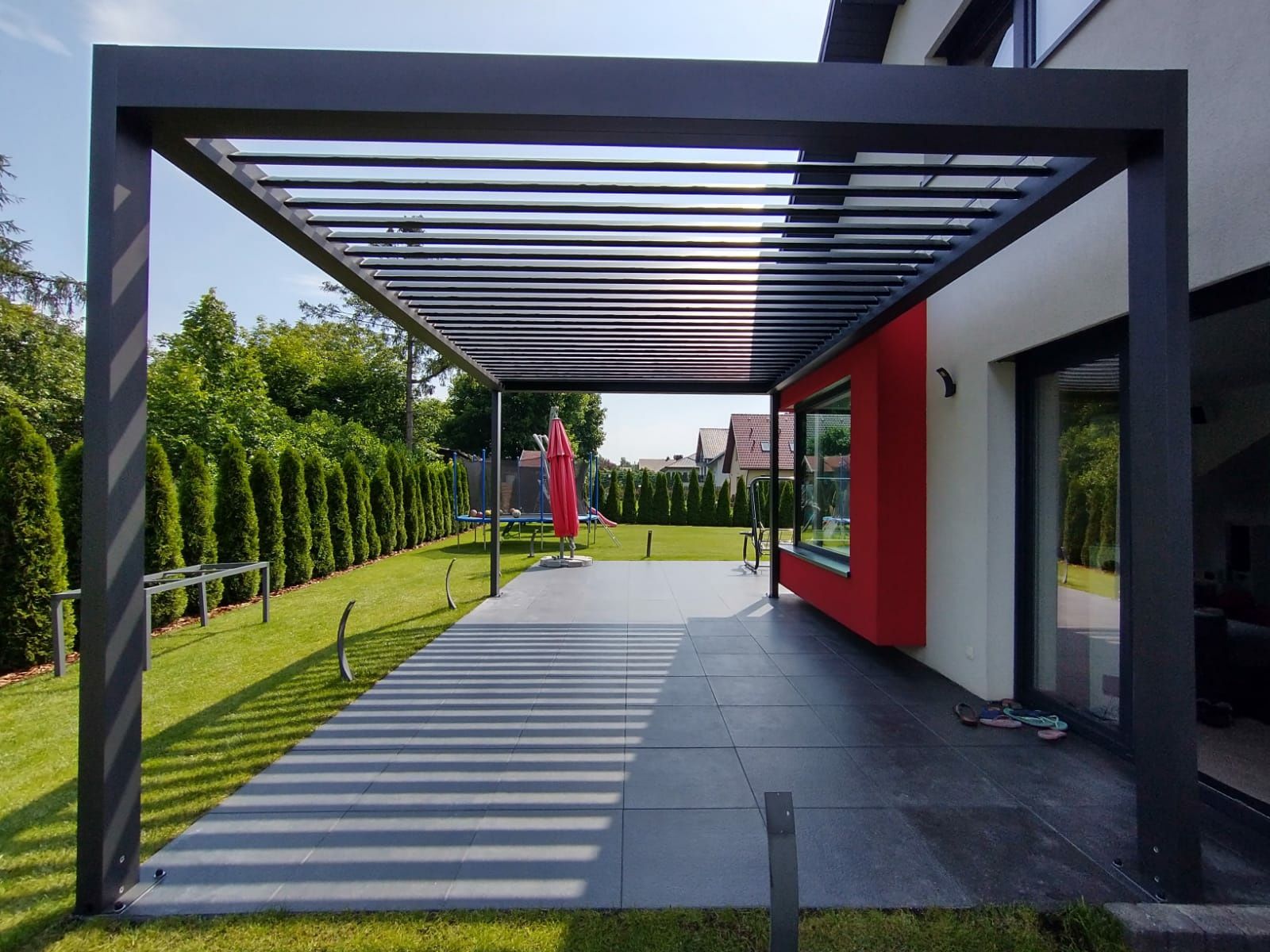 Pergola aluminiowa, SB 400 SELT, montaż, serwis, WIOSENNA PROMOCJA