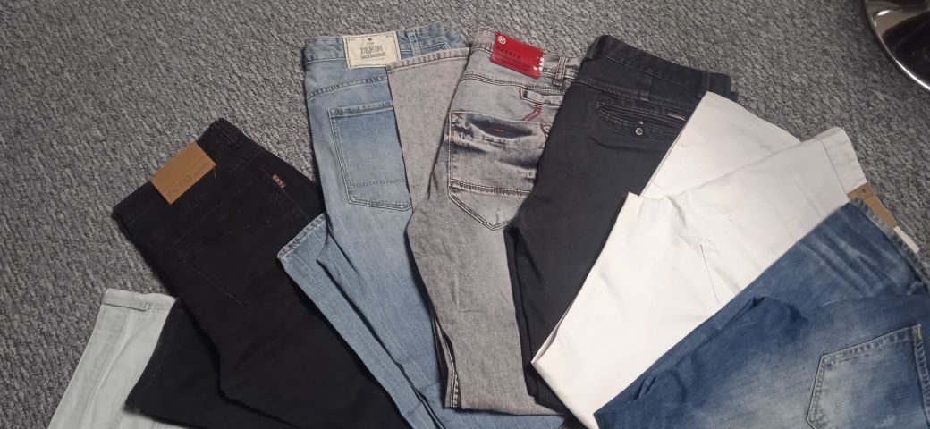 Spodnie Jeans męskie 34 / 32 pakiet