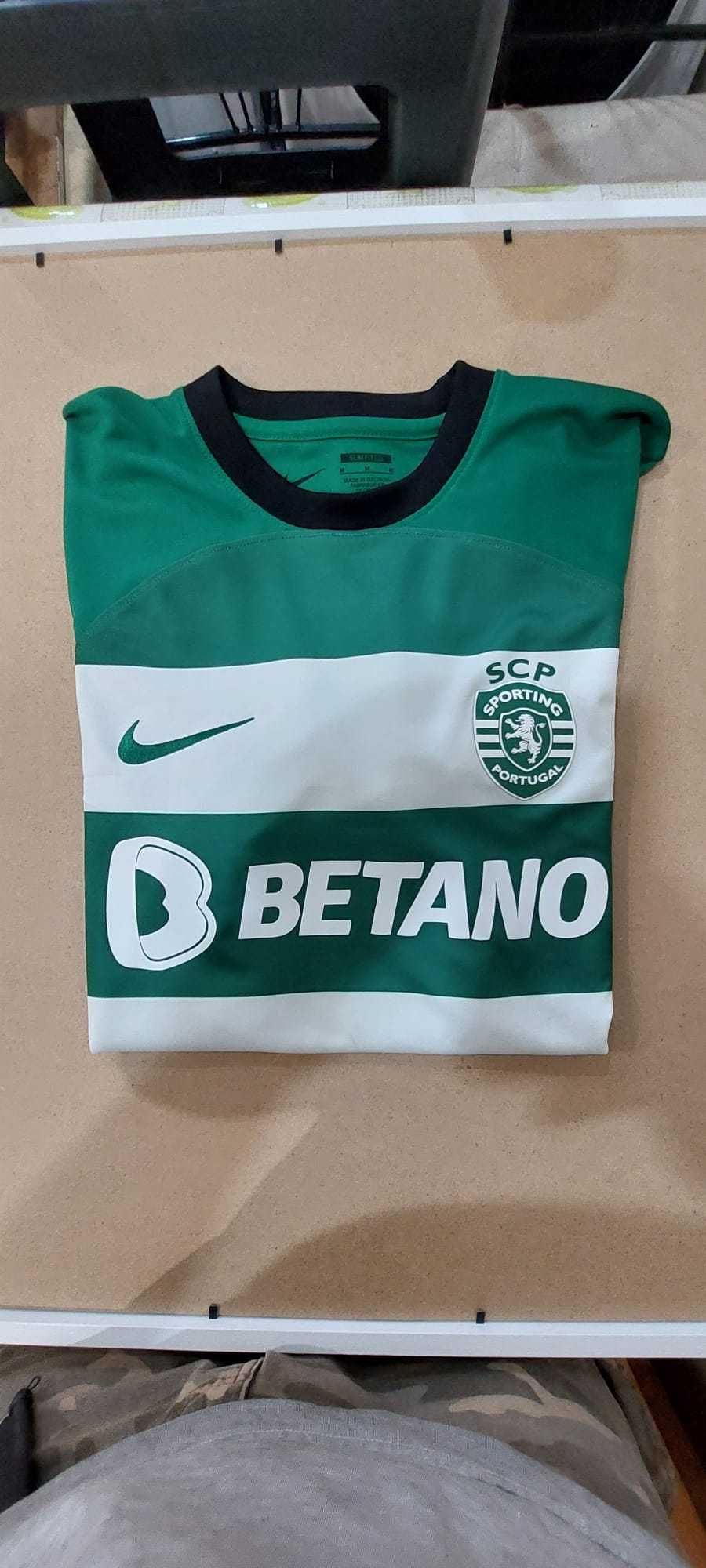 Camisola de Jogo Sporting - Geny Catamo 21 - Autografada e Certificada