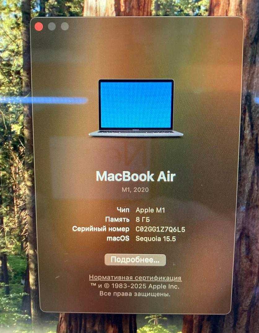 Apple MacBook Air 13" Silver Late 2020