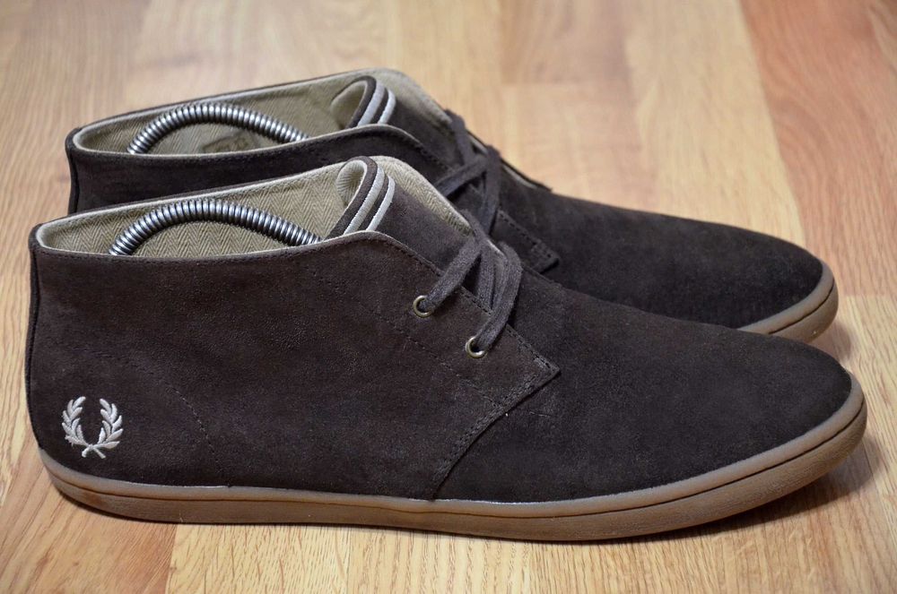 Fred Perry , оригінал замшеві кросівки