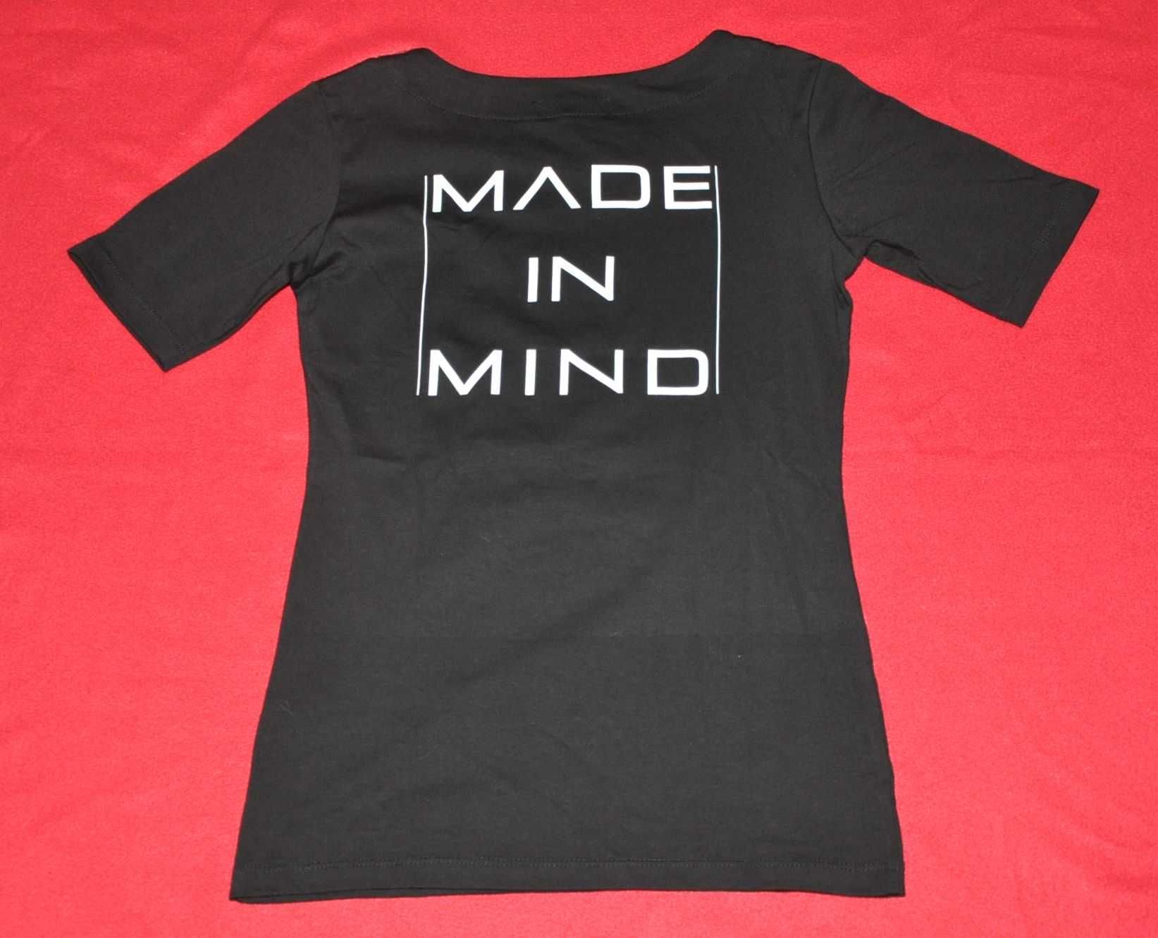 Nowa koszulka Dreamline Label R.36 ( S) T-Shirt czarna Wekter
