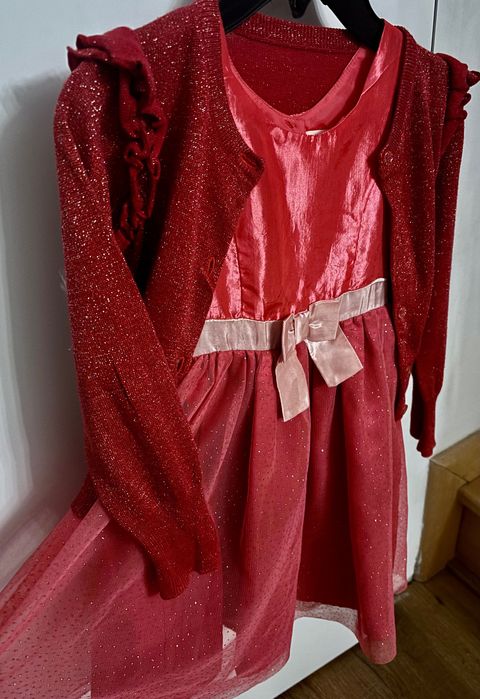 Sukienka i sweterek, urodziny, impreza, uroczystość HM