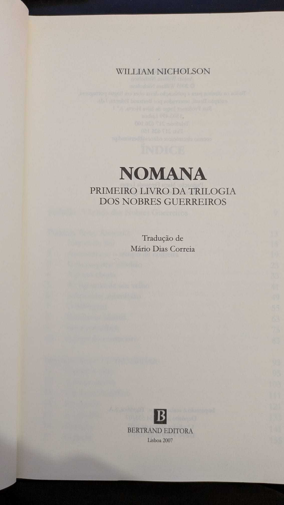 Nomana - Trilogia dos Nobres Guerreiros