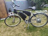 Rower elektryczny batavus.Rama 54 koła 28