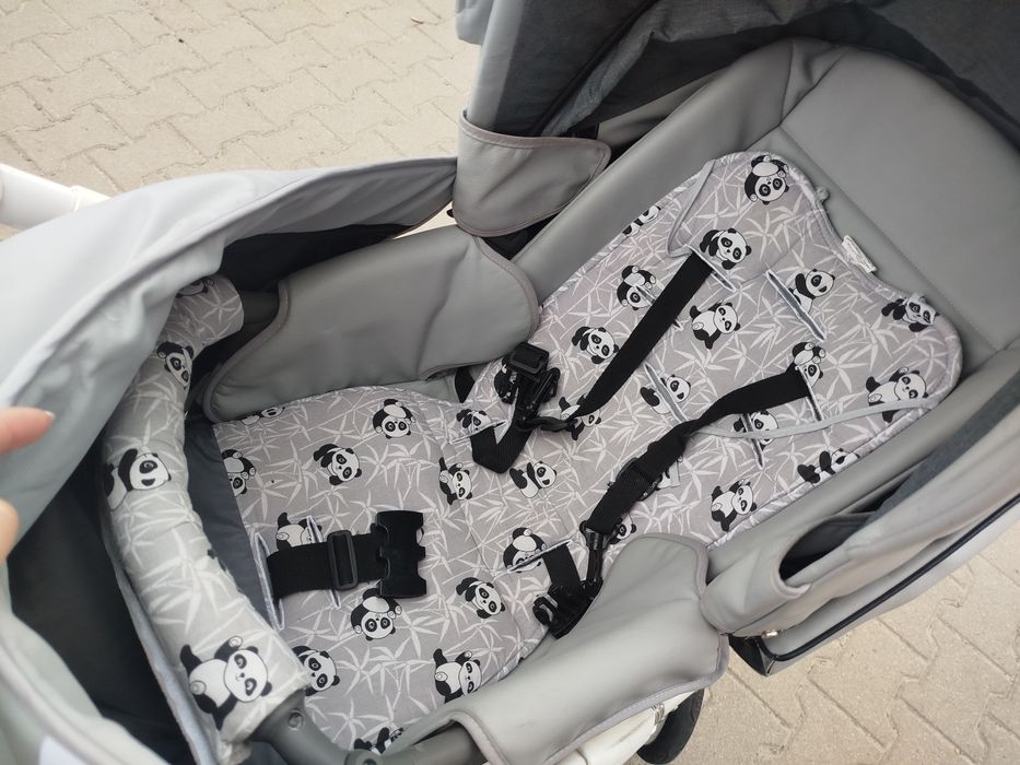 Wózek Roan Bass Soft 3 w 1 gondola spacerówka nosidełko