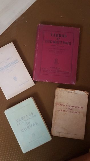 Livros de Cálculo e Topografia