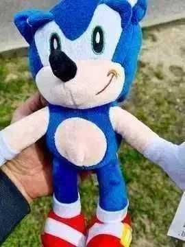 Nowa maskotka pluszak niebieski Sonic - zabawki