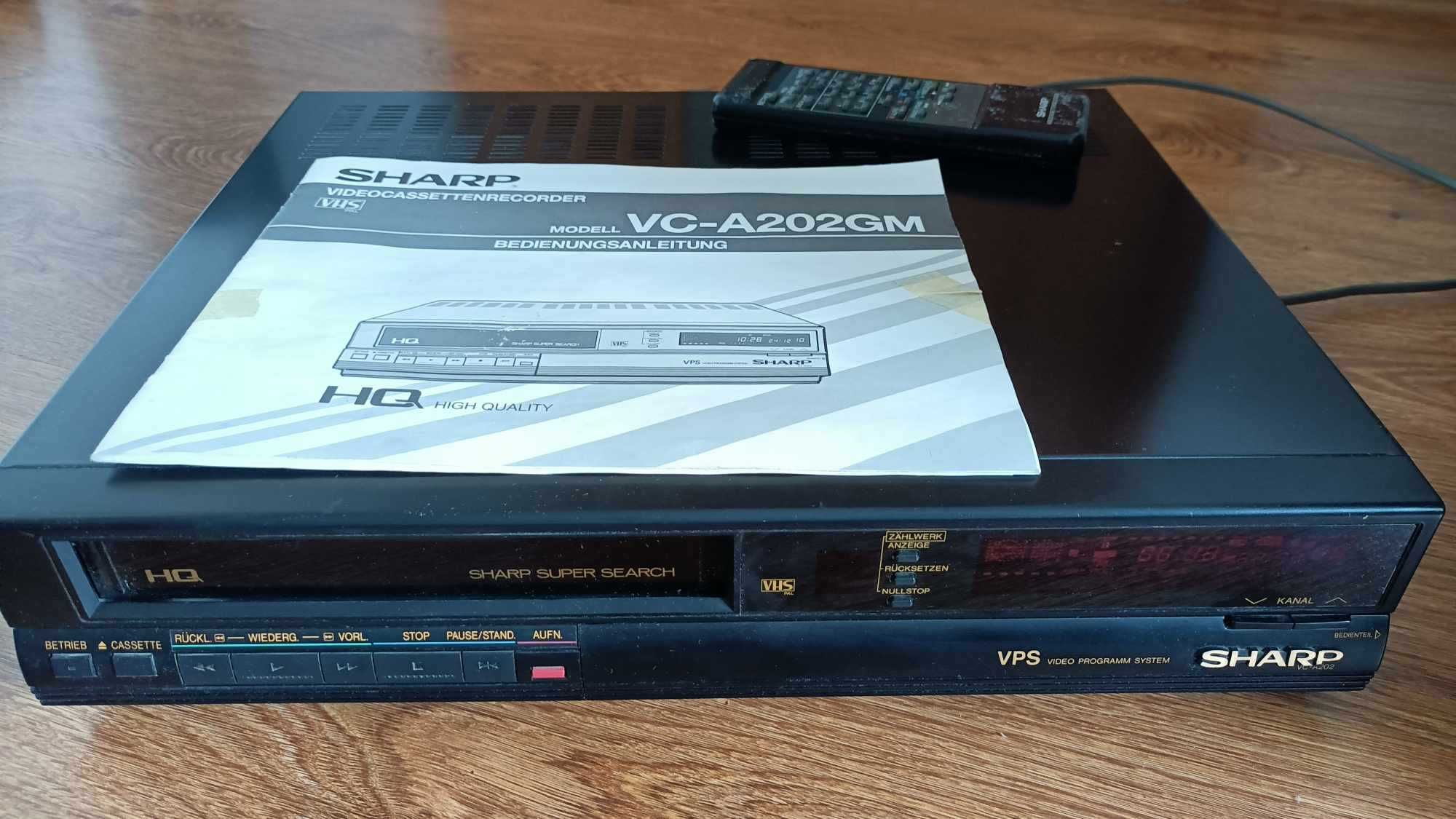 Magnetowid VHS SHARP vc-a244gm