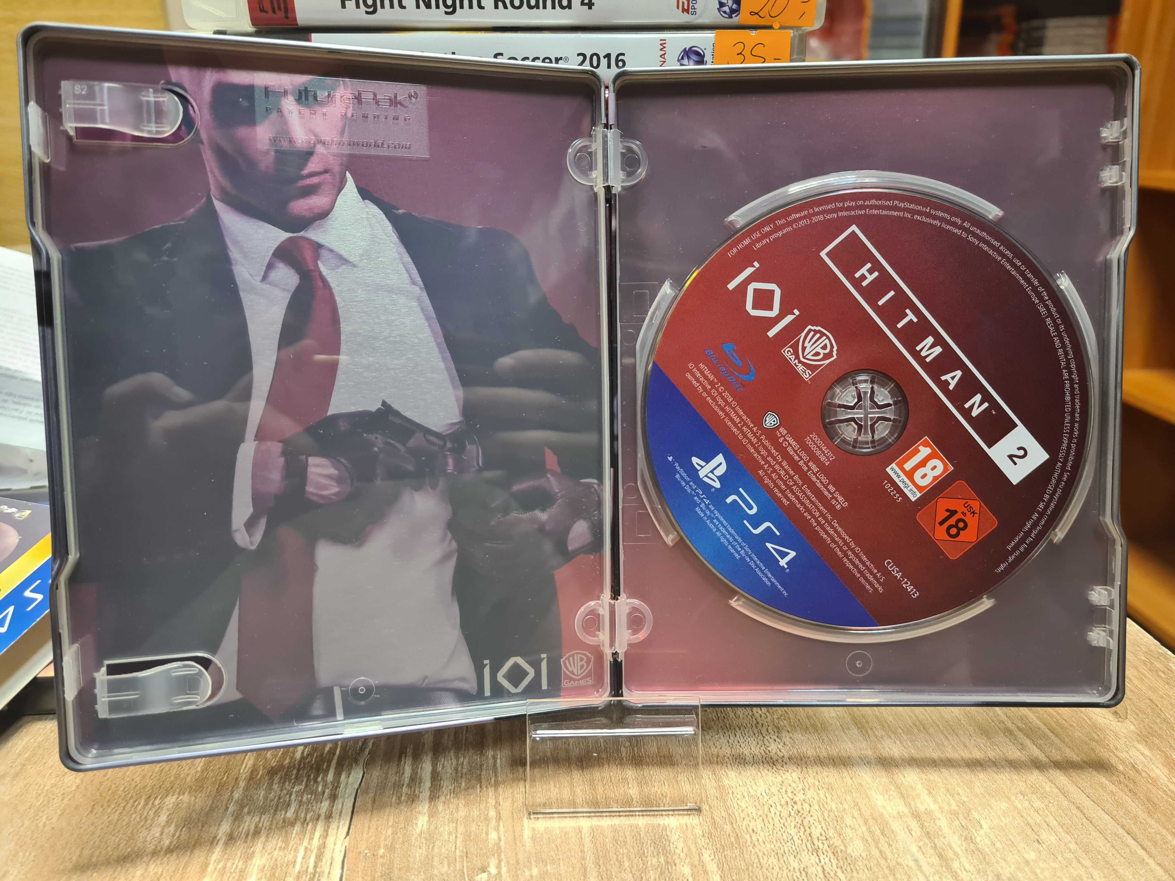 Hitman 2 GOLD EDITION Steelbook PS4, Sklep Wysyłka Wymiana