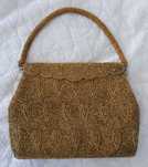 Bolsa dourada vintage