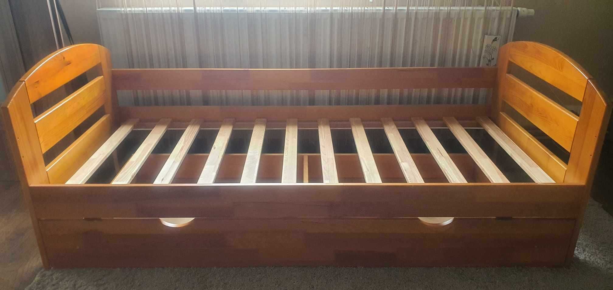 Drewniany łóżko 80x180