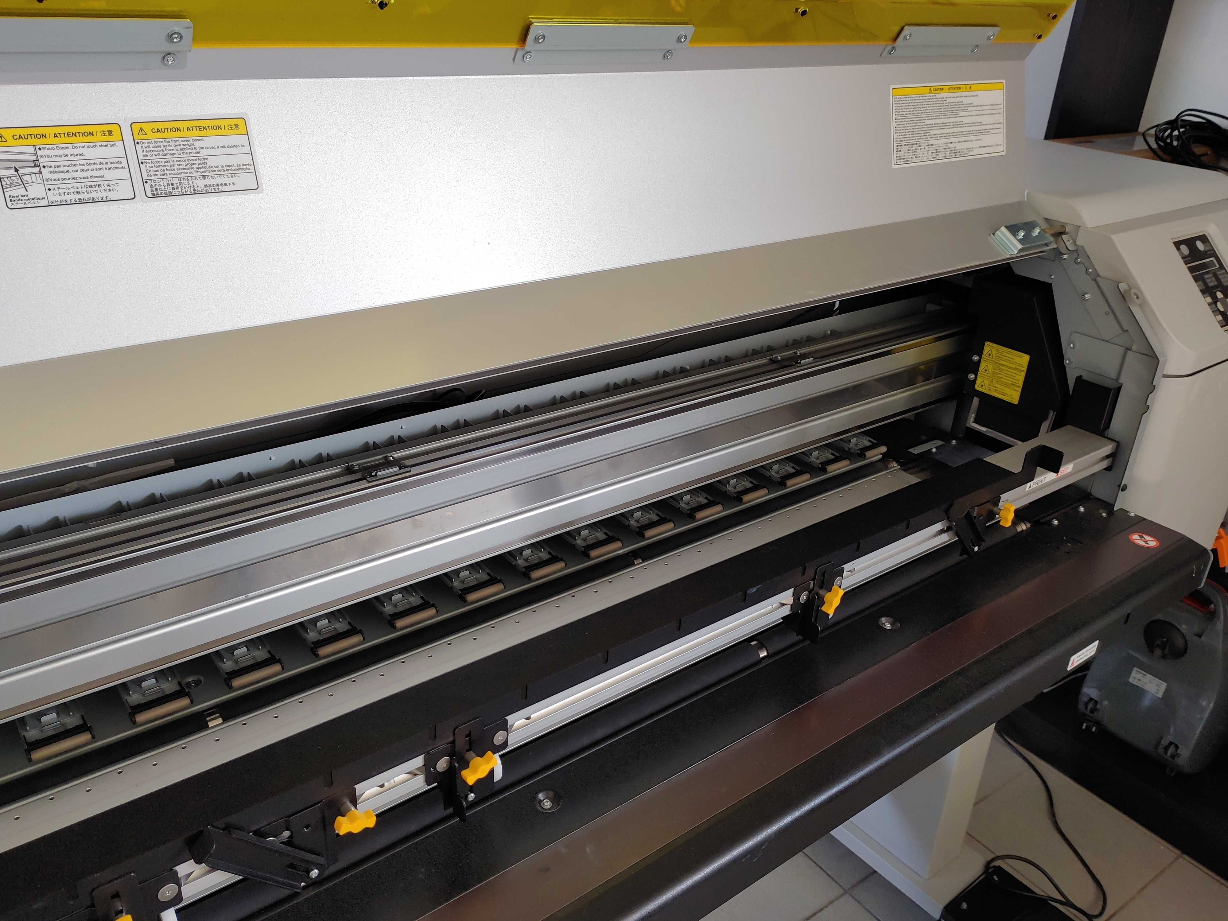 Drukarka hybrydowa LED-UV Mutoh 1638 UH mk. 2 druk na folii i płytach