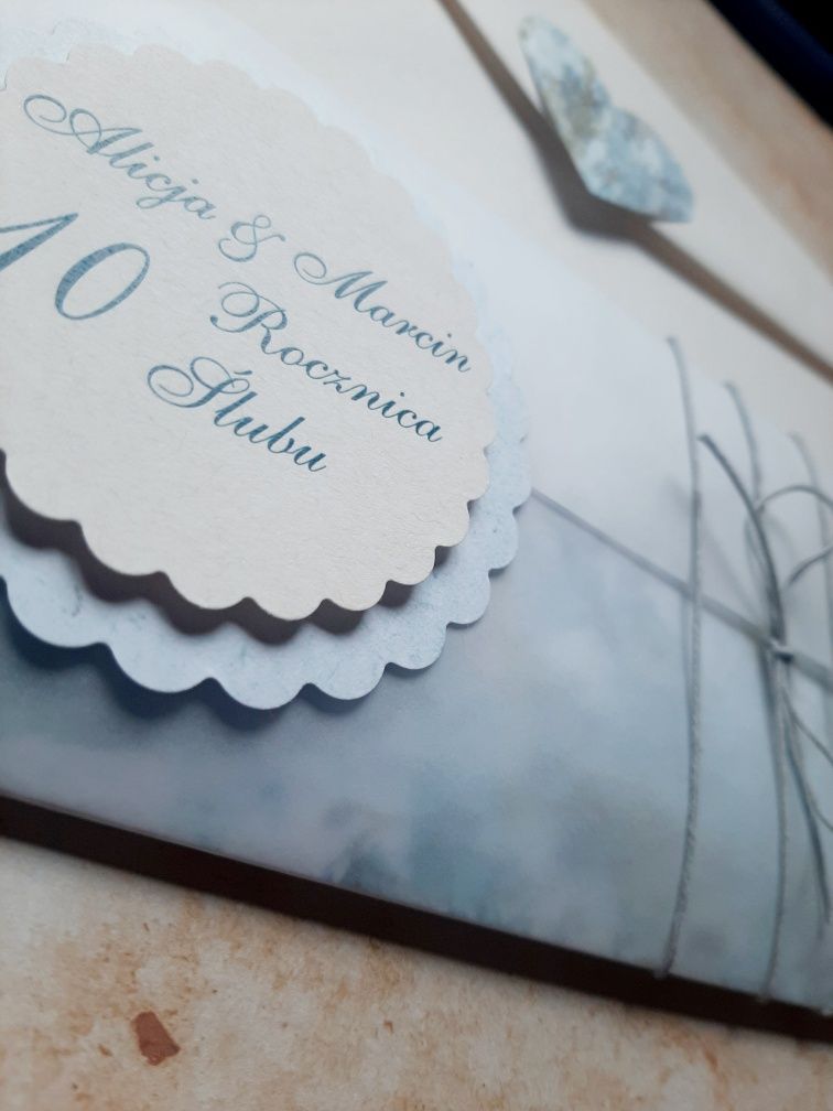Kartka ślub, rocznica, ręcznie wykonana  personalizowana