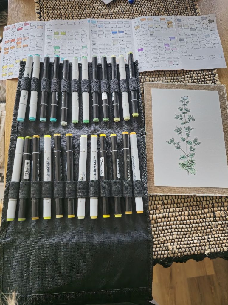 Маркери SketchMarker, професійні спиртові для ілюстрацій