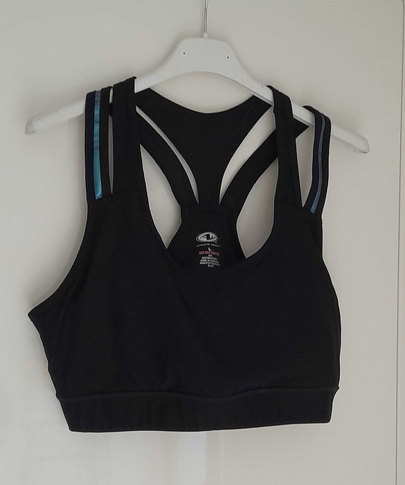 Biustonosz sportowy czarny L