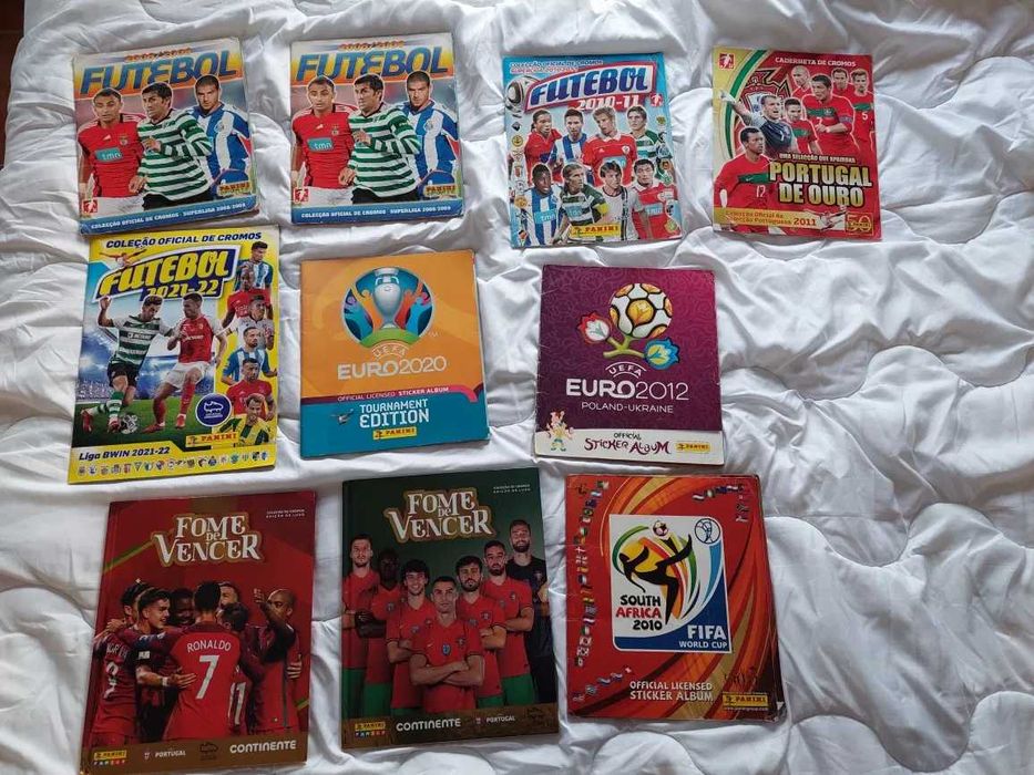 Lote Cadernetas Futebol - 10 UNIDADES