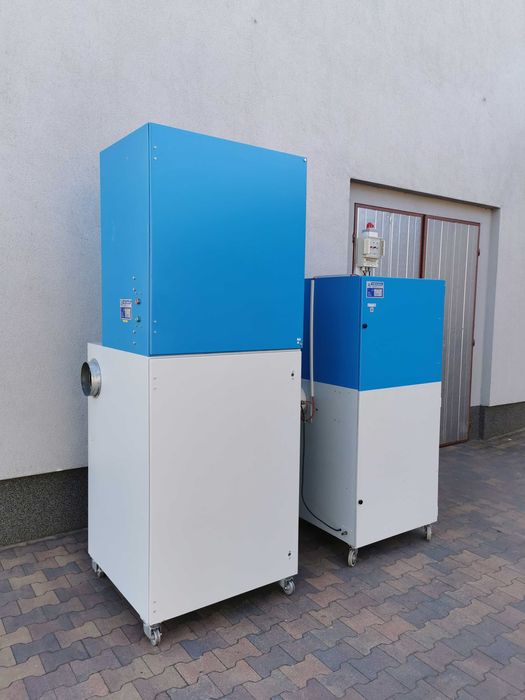 Odciąg dymu spawalniczego + system wykrywania i gaszenia iskier