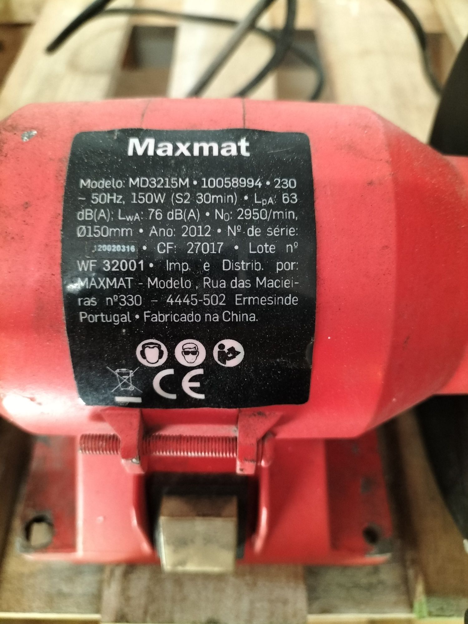 Esmeril Maxmat usado