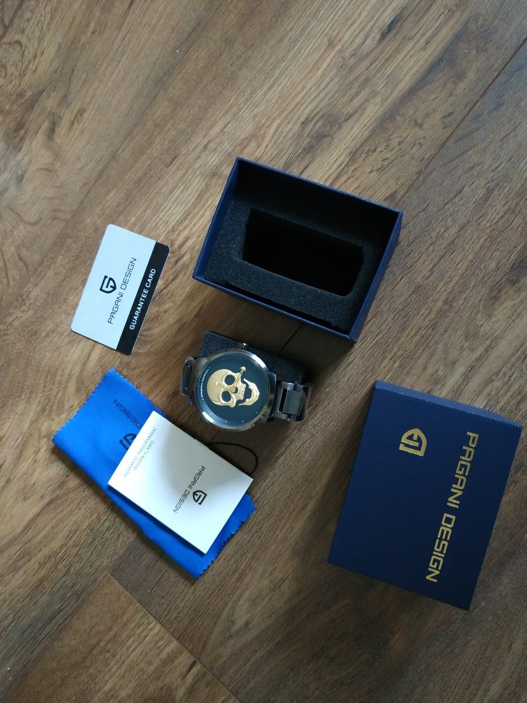 Zegarek Pagani Diesign męski GOLD NAVIGATOR