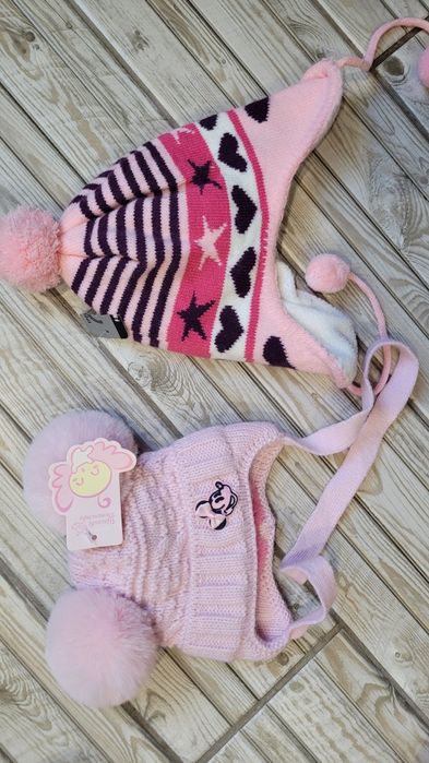 Шапка на выписку, теплая шапка для малышки