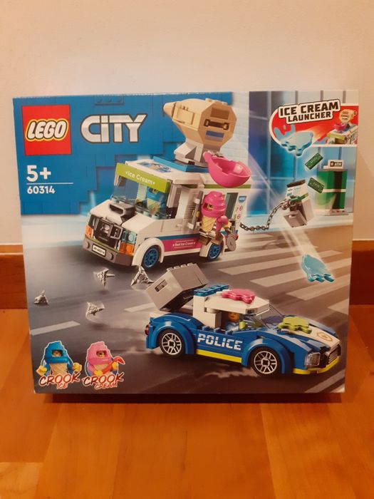 (NOVO) LEGO City: Perseguição Policial de Carro dos Gelados 
LEGO City