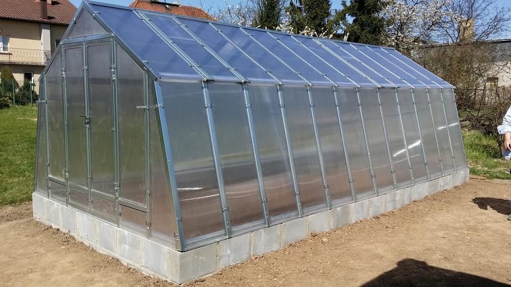 Szklarnia ogrodowa stalowa ocynkowana oranżeria stalowa Mocna!!!