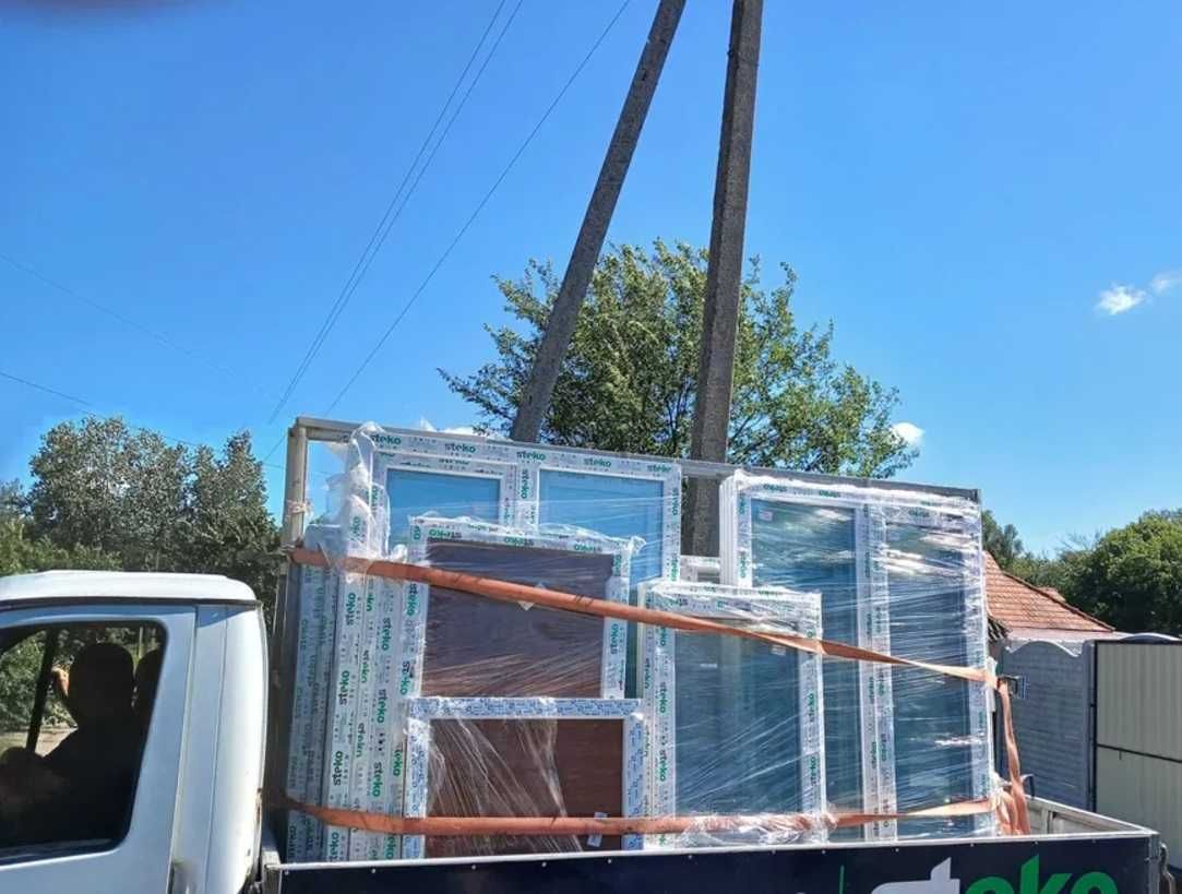 Продам металопластикові вікна,двері.Окна,двери Могилів-Подільський