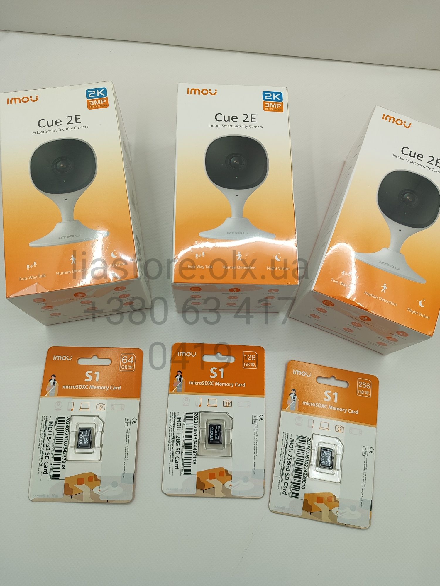 2K 3MP WI-FI Камера відеоспостереження IMOU Cue 2Е