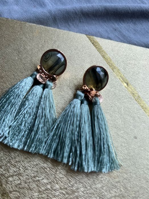 Kolczyki chwosty boho