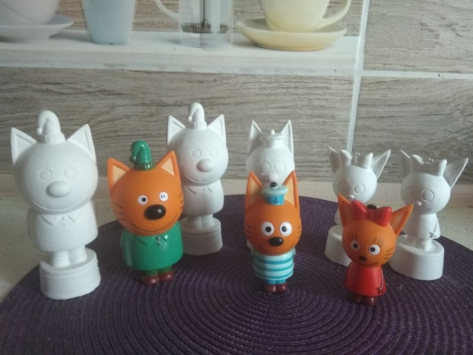 Гипсовые фигурки.Изделия из гипса.Подарки.3Д разукрашки.