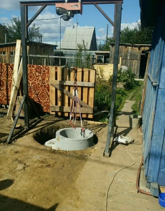 Каналізація під ключ септик копка вигрібна яма з кілець 5/7/23 м3