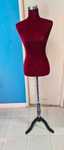 Manequim Feminino cor Vermelho d Exposição Costura Novo único Portugal