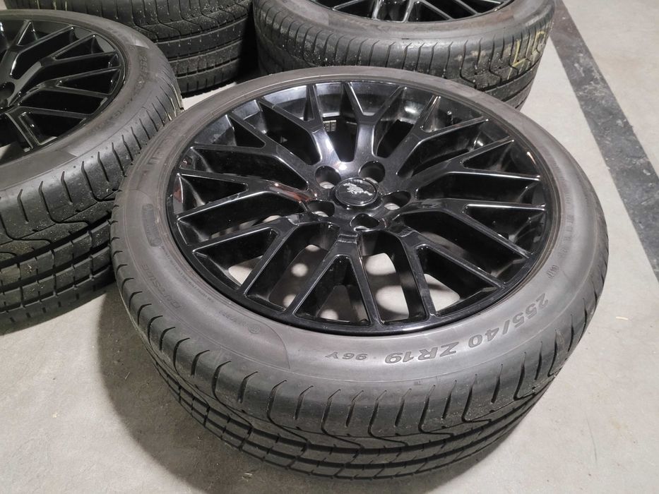 Felgi + w cenie opony letnie Pirelli Mustang czarne 19 cali 5 x 114,3