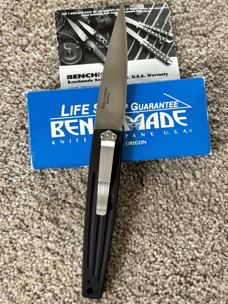 Benchmade Bali-Song 650 Boguszewski Spike ATS-34 складний ніж.