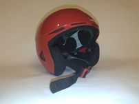 Kask narciarski Wed'ze MRZ 400 CA czerwony, rozmiar 48-52 cm
