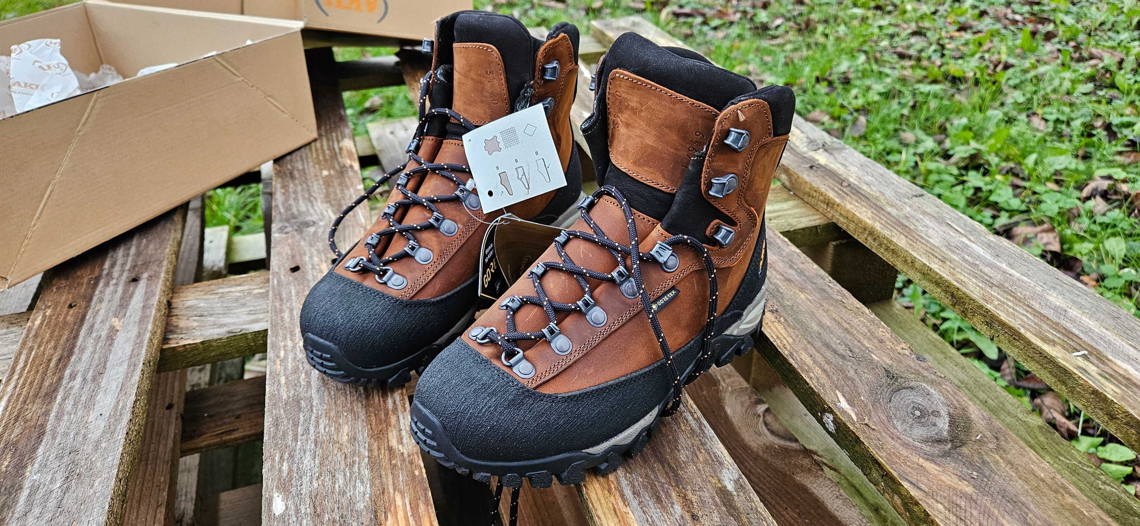 Damskie buty trekkingowe AKU Zenith II GTX Gore Tex 36 Brown 636.1