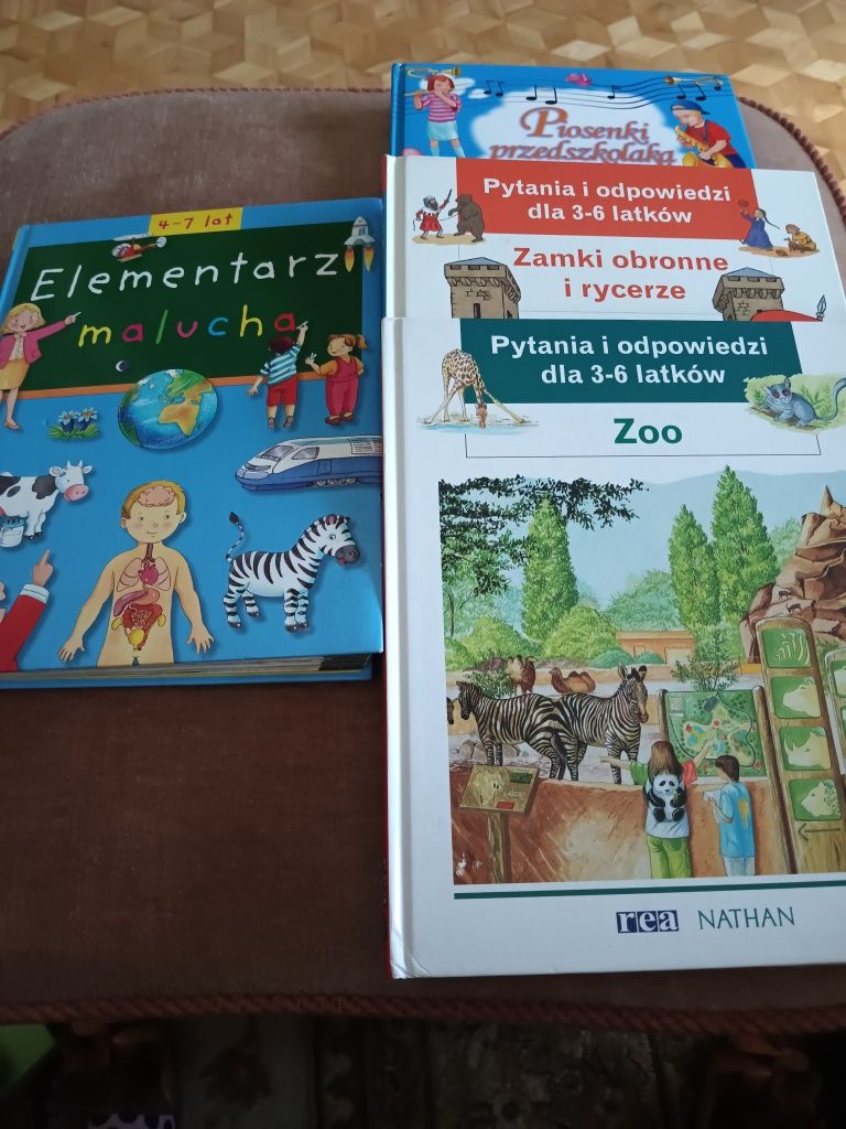 Zestaw książek dla przedszkolaka