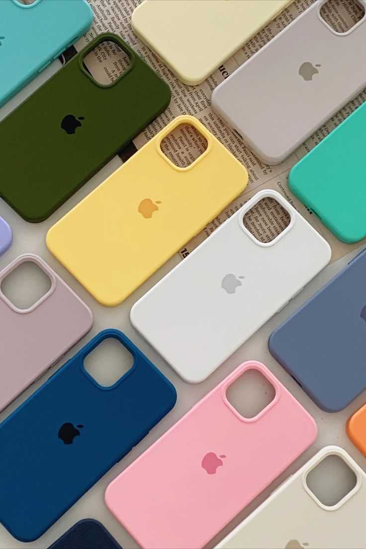 Silikonowe etui na iPhone'a do różnych modeli