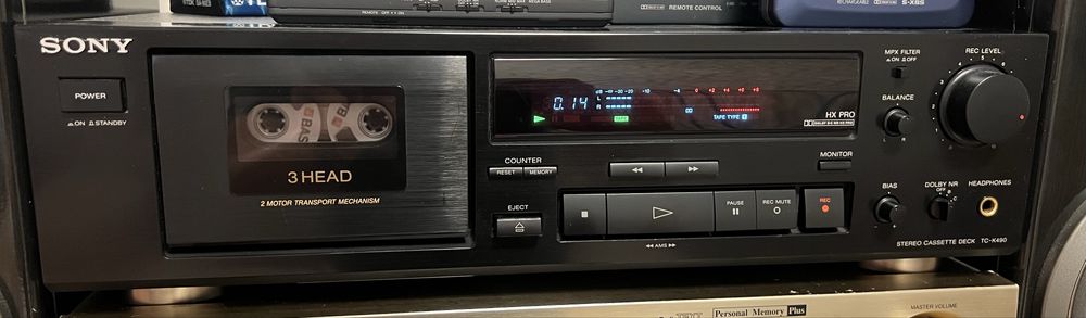 Касетна дека SONY TC K490 3 HEAD