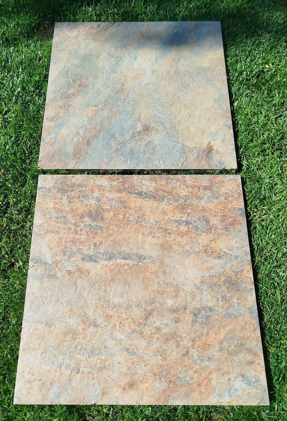 Płyta tarasowa RUSTIC GOLD 20mm 60x60 jak łupek szarogłazowy melanż