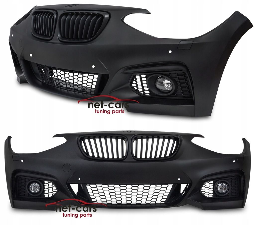 Zderzak przedni przód + grill + halogeny BMW 1 F20 F21 MPakiet PDC SRA