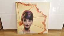 Obraz na płótnie Audrey Hepburn 70×70 cm – retro glamour