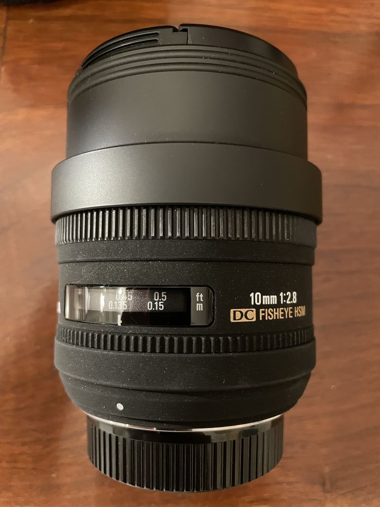 Lente Sigma NOVA 10mm F2.8 EX DC Fisheye