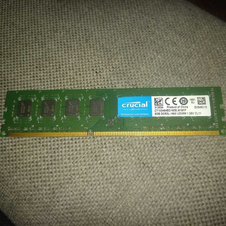 Pamięć RAM Crucial DDR3 8GB 1600 CL11