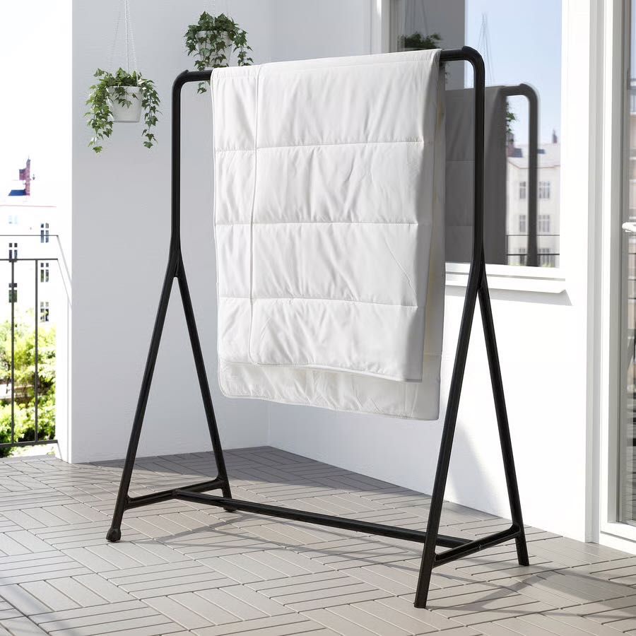 Chariot ‘TURBO’ (IKEA)
Suporte p/cabides, int/ext, preto, 117x59 cm