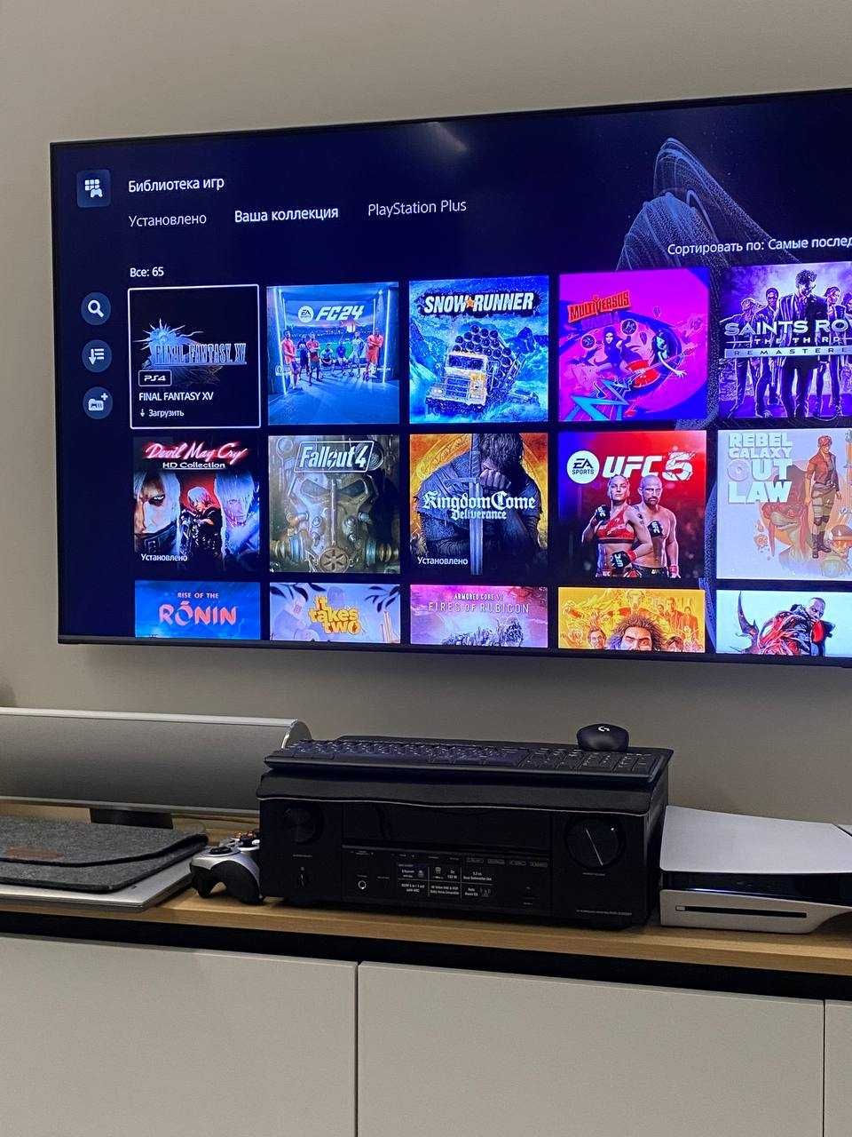 Sony Playstation 5 slim + 62 игры