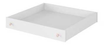 Meble Biało różowa szuflada pod łóżko lenart LUNA dla dziewczynki NOWA