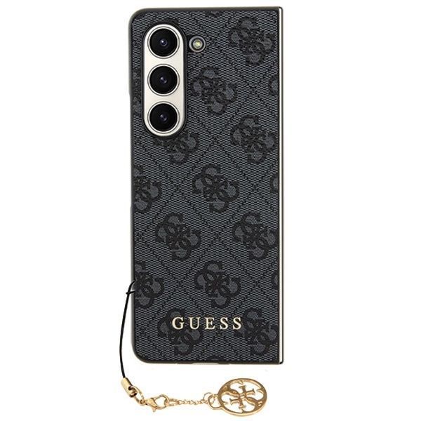 Etui Guess 4G Charms Collection na Samsung Galaxy Z Fold 5 - szare